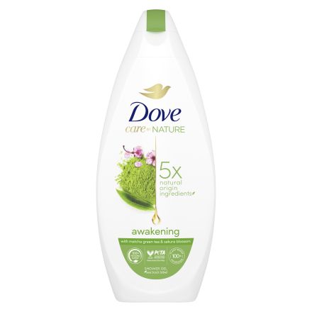 DOVE МАТЧА&САКУРА Душ гел, 225 мл.