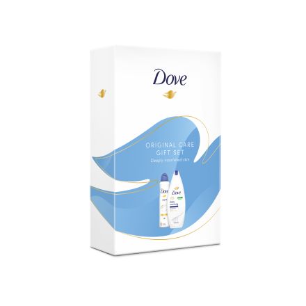 DOVE ORIGINAL1 Комплект Део спрей, 150 мл + Душ гел 250, мл 
