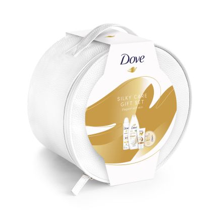 DOVE VANITI Комплект Део спрей, 150 мл + Душ гел, 250 мл + Крем за тяло, 300 мл + Крем за ръце, 75 мл