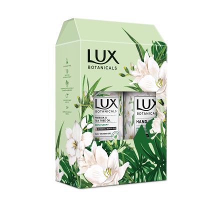 LUX FREESIA Комплект Душ гел, 500 мл + Течен сапун, 400 мл помпа