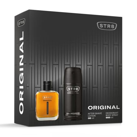 STR8 ORIGINAL Комплект Лосион за след бръснене, 50 мл + Део спрей, 150 мл