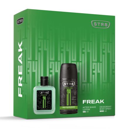 STR8 FREAK  Комплект Лосион за след бръснене, 50 мл + Део спрей, 150 мл