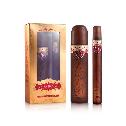 CUBA ROYAL Комплект Тоалетна вода, 100 мл + Тоалетна вода, 35 мл 