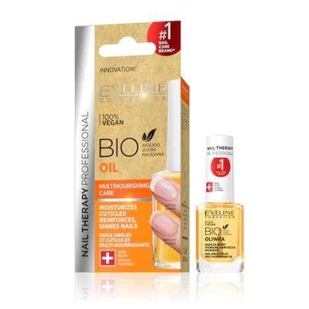 EVELINE NAILS THERAPY BIO Подхранващо олио за нокти, 12 мл