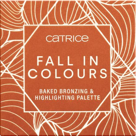 CATRICE FALL IN COLOURS BAKED Бронзант & хайлайтър палитра