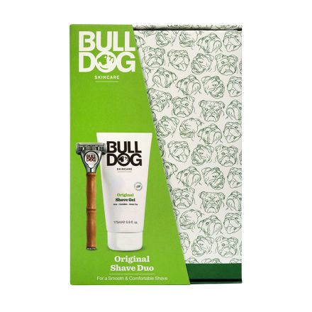 BULLDOG SHAVE DUO Комплект Система за бръснене, 1 бр. + Хидратиращ гел за бръснене, 150 мл