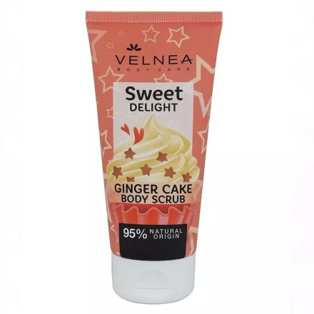 VELNEA SWEET DELIGHT Скраб за тяло джинджифилова торта, 150мл