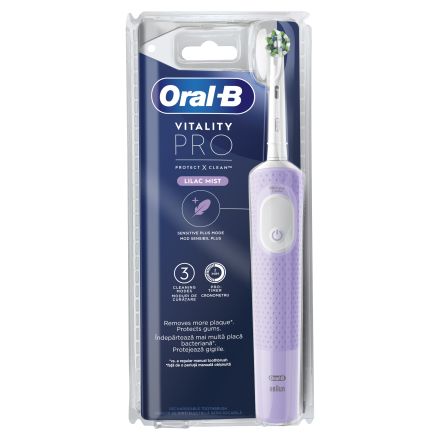 ORAL-B VITALITY PRO Електрическа четка, лилава