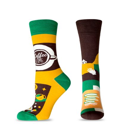 HAPPY FOOTTOPIA DESIGN Чорапи зелена книга памук 35-38 