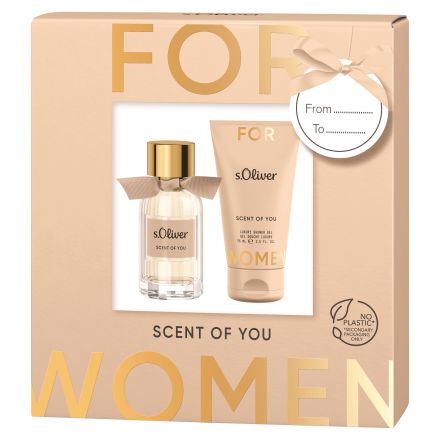S.OLIVER SCENT OF YOU Комплект Тоалетна вода, 30 мл + душ гел, 75 мл