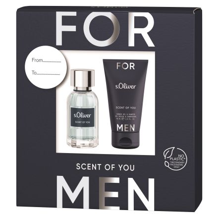 S.OLIVER SCENT OF YOU Комплект: тоалетна вода, 30 мл + душ гел 75, мл