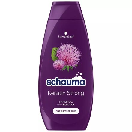 SCHAUMA KERATIN STRONG Шампоан за фина коса, 400 мл.