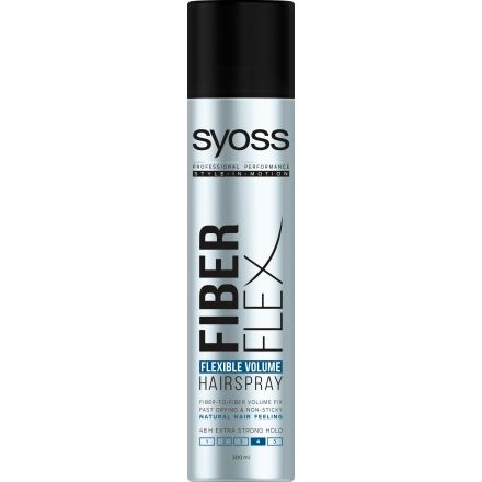 SYOSS FIBER FLEX Лак за коса Flexible volume, 300 мл.