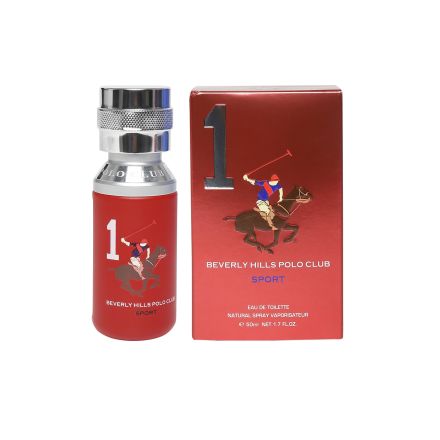 BEVERLY HILLS POLO CLUB BHPC SPORTS MEN Мъжка тоалетна вода,  50 мл.