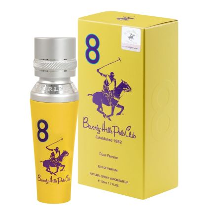 BEVERLY HILLS POLO CLUB BHPC WOMEN EIGHT Дамска тоалетна вода,  50 мл.