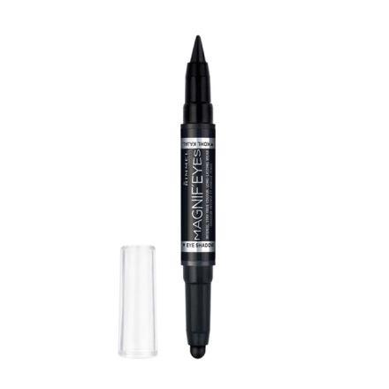 RIMMEL LONDON 2-В-1 MAGNIF'EYES 001 Молив и сенки за очи