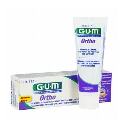 GUM ORTHO Паста за зъби, 75 мл.