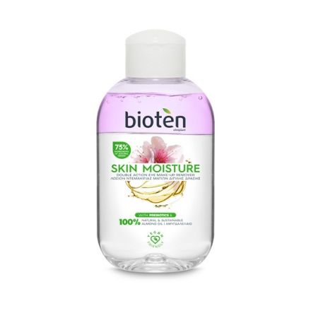 BIOTEN NATURAL ALMOND OIL & HYDRO NUTRIENT Двуфазен лосион за почистване на грим, 125 мл.