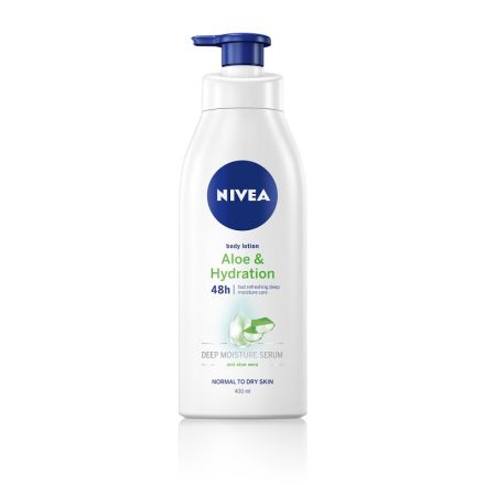 NIVEA ALOE & HYDRATION Хидратиращ лосион за тяло с алое,  400мл.