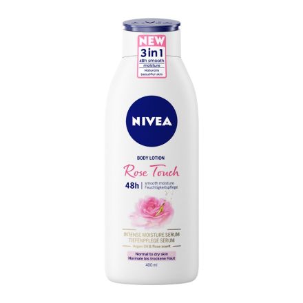 NIVEA ROSE TOUCH Лосион за тяло роза, 400 мл.