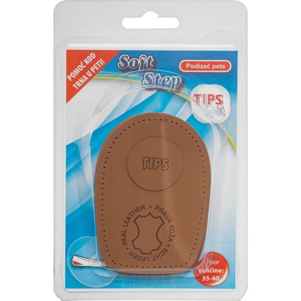 TIPS Стелки кожени за пети номер 35-40, 1 чифт