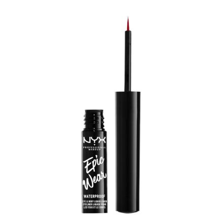 NYX PROFESSIONAL MAKE UP Epic Wear Течна очна линия Red, 1 бр.
