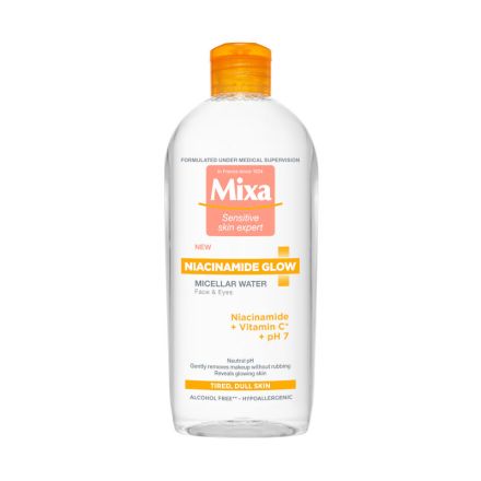 MIXA NIACINAMIDE GLOW Мицеларна вода, 400мл
