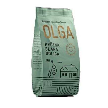 OLGA Печени тиквени семки, 50 гр.
