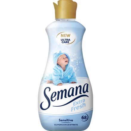 SEMANA EXTRA FRESH SENSITIVE Омекотител, 1,7 л.