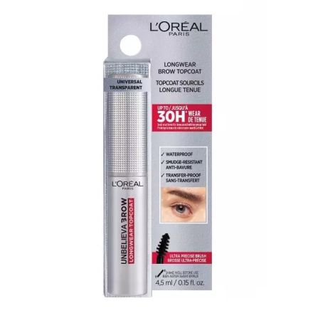 L'OREAL PARIS UNBELIEVABROW TOP COAT Гел за вежди прозрачен