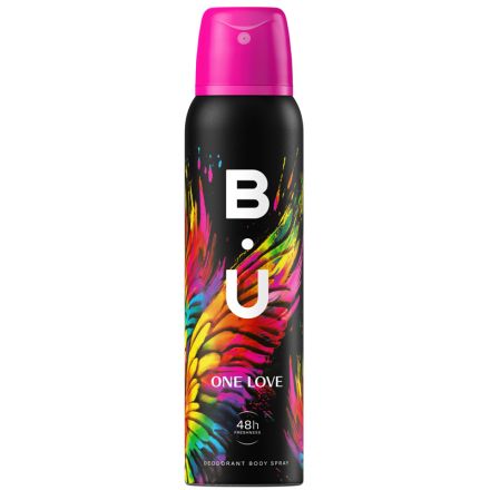 B.U ONE LOVE Дезодорант спрей, 150мл