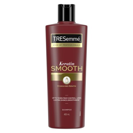 TRESEMME KERATIN SMOOTH Шампоан за непокорна и хвърчаща  коса, 400мл.