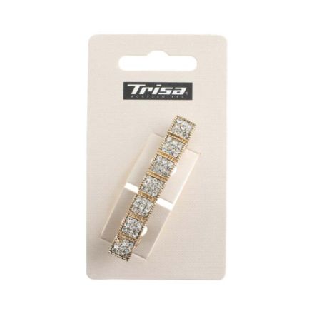 TRISA Шнола за коса с камъни и перли