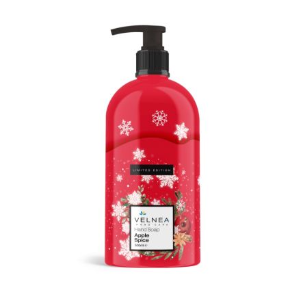 VELNEA LIMITED EDITION WINTER Течен сапун apple spice, 500 мл.