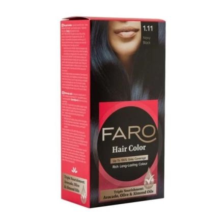 FARO Боя за коса 1.11 синьо-черен, 75 мл.