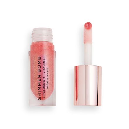 REVOLUTION Гланц за обем Shimmer Bomb daydream pink