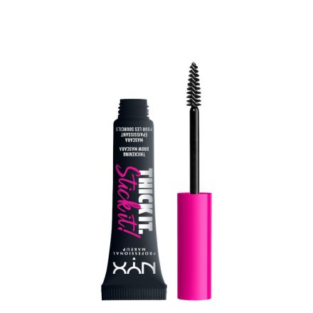 NYX PROFESSIONAL MAKE UP THICK IT STICK IT! Спирала за вежди Black, 7 мл