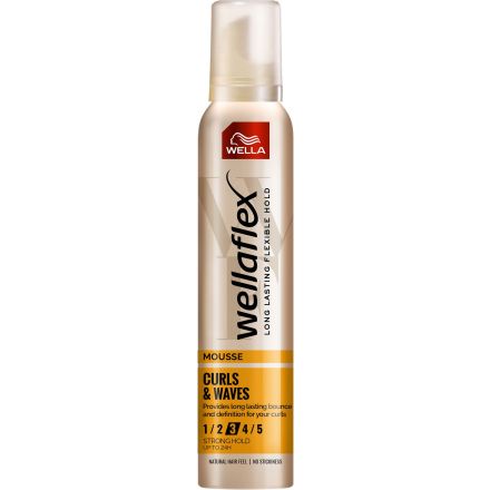 WELLAFLEX Пяна за коса Curl & waves, 200 мл.