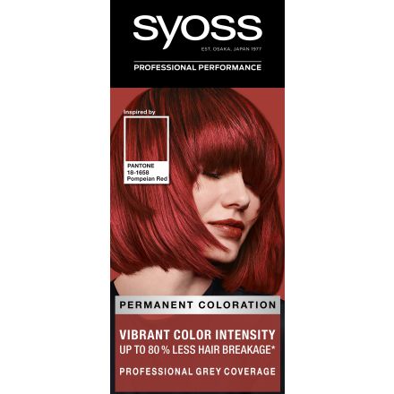 SYOSS COLOR Боя за коса 5-72 Pompeian Red