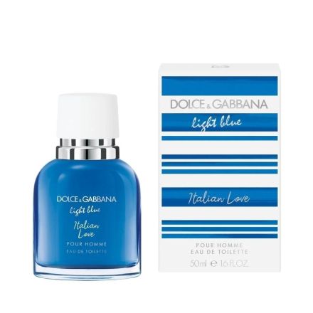 DOLCE&GABBANA LIGHT BLUE ITALIAN LOVE Мъжка тоалетна вода, 50 мл