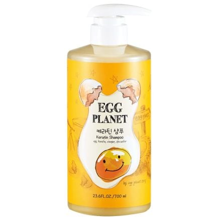 DOORI EGG PLANET KERATIN Яйчен шампоан, 700мл