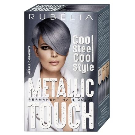 RUBELIA METALLIC TOUCH Боя за коса Графит