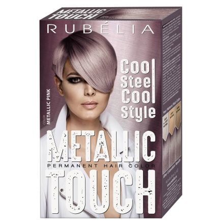 RUBELIA METALLIC TOUCH Боя за коса Розов