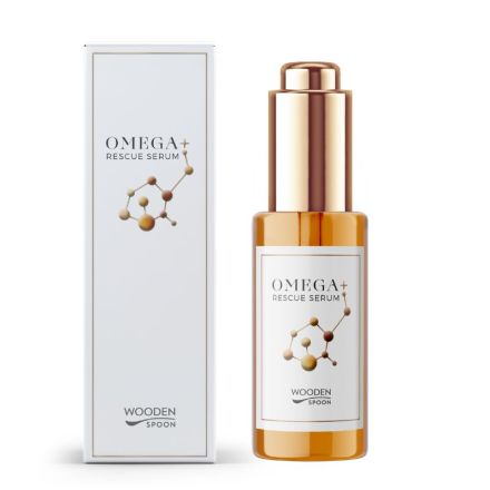 WOODEN SPOON OMEGA + RESCUE OIL Серум за лице за възстановяване, 30мл