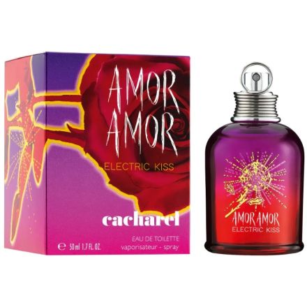 CACHAREL AMOR AMOR ELECTRIC KISS Дамска тоалетна вода, 50мл.