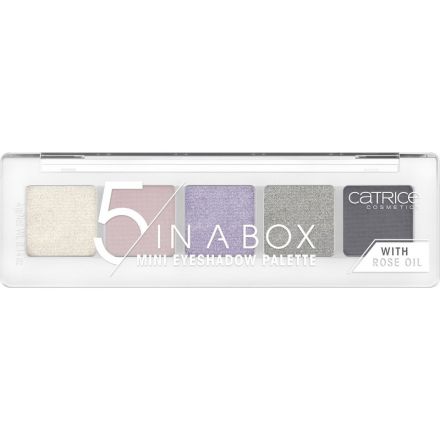 CATRICE 5 IN A BOX MINI EYESHADOW PALETTE 080, Сенки мини палитра