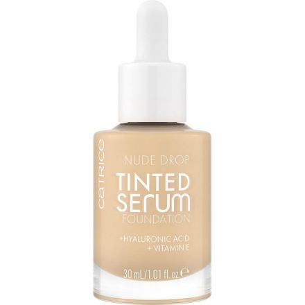 CATRICE NUDE DROP TINTED SERUM FOUNDATION 004N, Серум Фон дьо тен