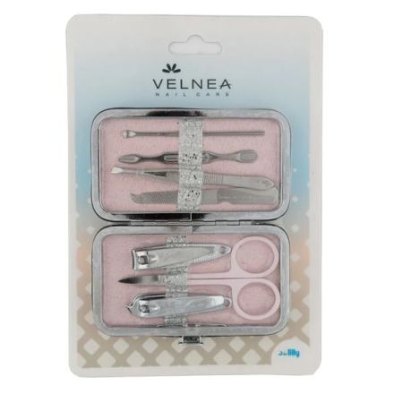 VELNEA NAIL CARE Сет за маникюр голд 7 части