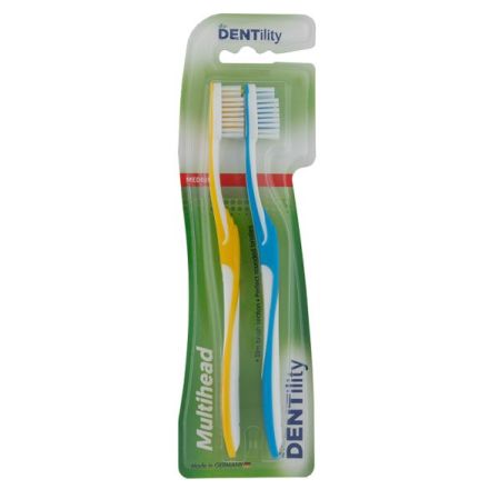 DENTILITY MULTIHEAD MEDIUM Четка за зъби, 2 бр