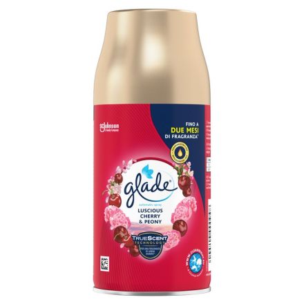 GLADE LUSCIOUS CHERRY&PEONY Пълнител за автоматичен ароматизатор, 269 мл.